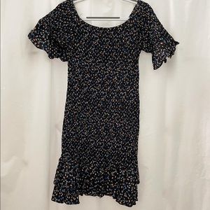 Olivaceous mini dress